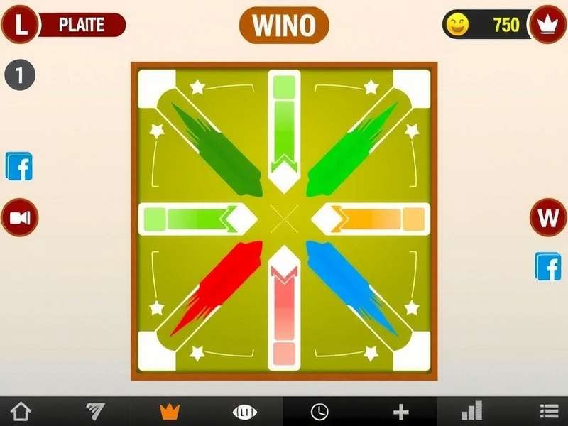 WinZO लूडो टूर्नामेंट इंटरफेस