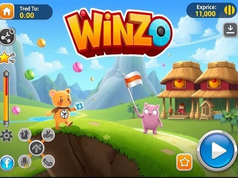 Winzo App Interface on Mobile Devices