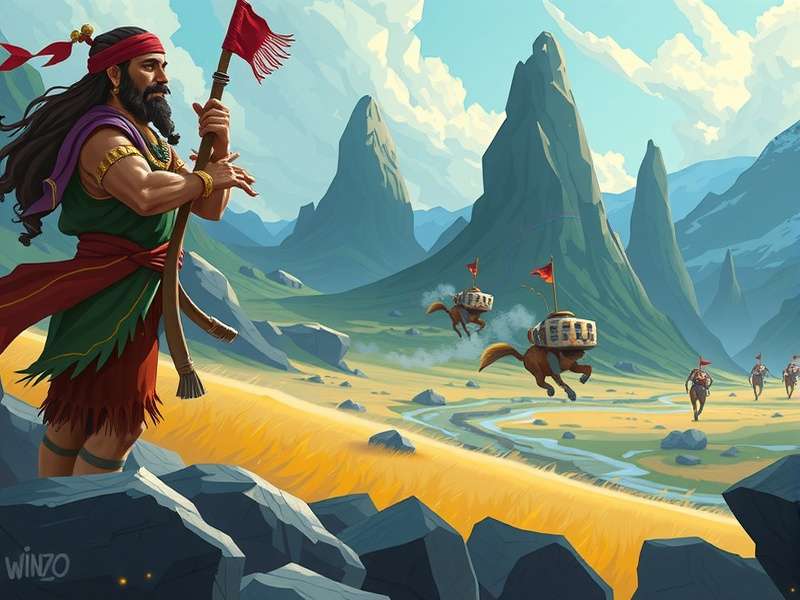 WinZO गेम प्लेटफॉर्म इंटरफ़ेस दिखाता हुआ चित्र