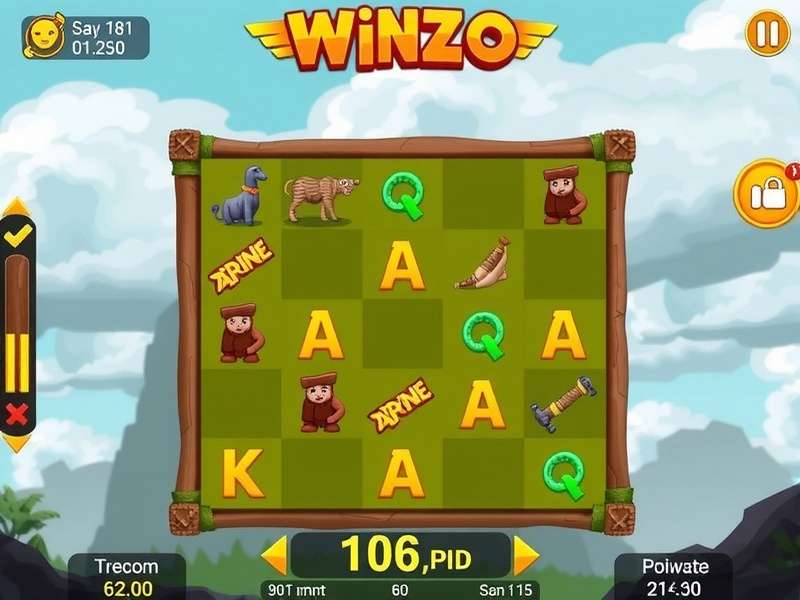 WinZO गेम प्ले का इंटरफ़ेस दिखाती तस्वीर