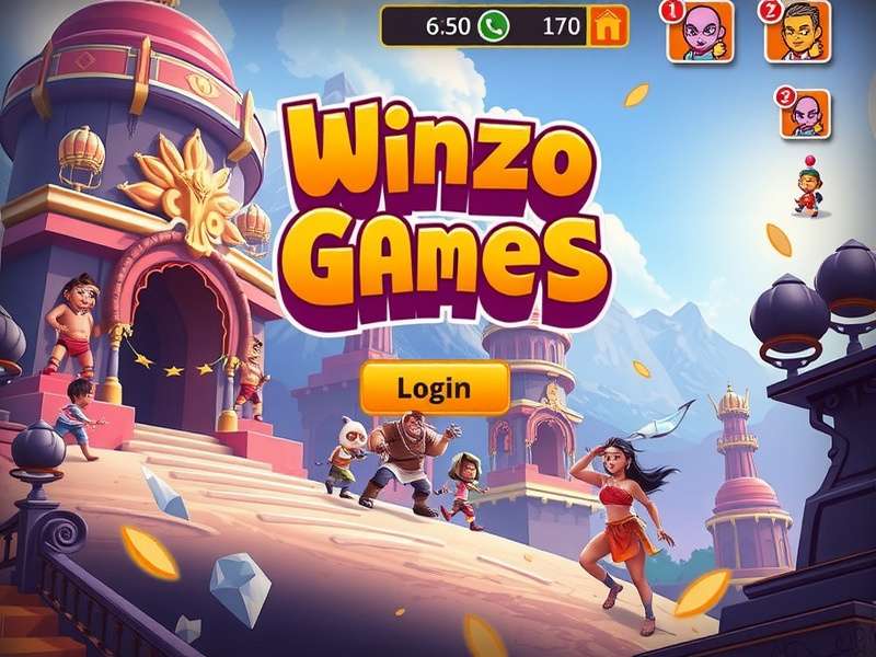 WinZO गेम लॉगिन स्क्रीन मोबाइल पर