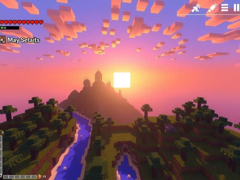 WinZO Minecraft गेम इंटरफ़ेस दिखाते हुए स्क्रीनशॉट