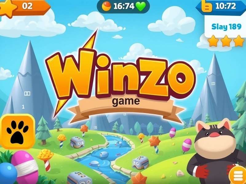 WinZO Game interface showing multiple game categories and live tournaments