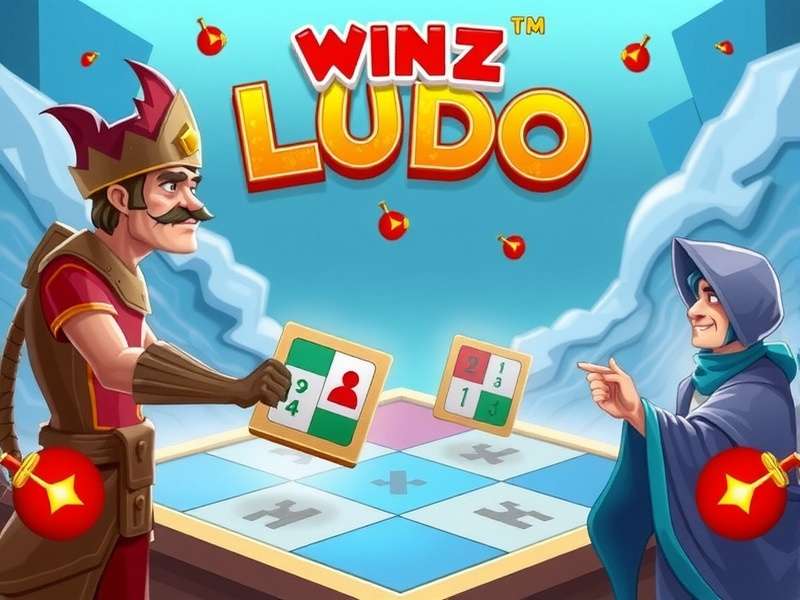 Person holding phone with WinZO Ludo game winning screen