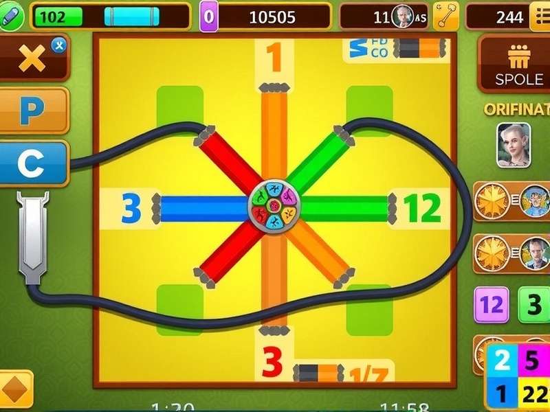 WinZO Ludo gameplay on mobile screen