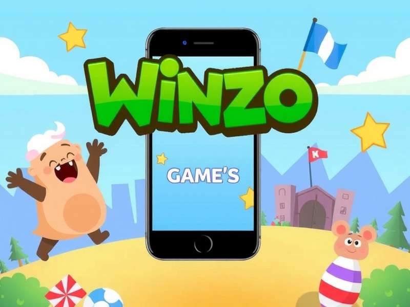 Winzo Game App Interface on Mobile Phone