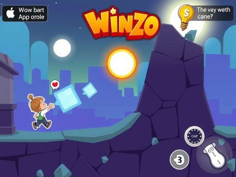 WinZO APK Download Interface on Mobile Phone