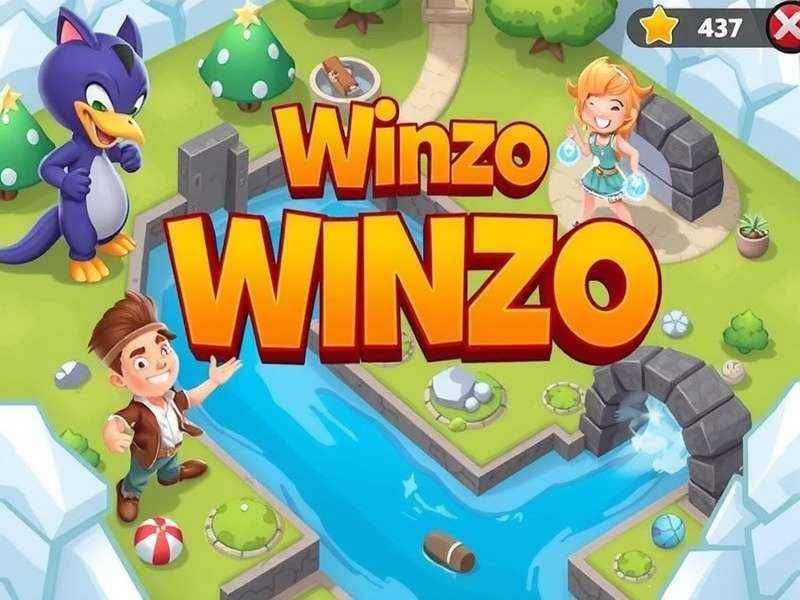Winzo APK Interface showing popular games