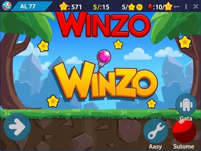 Winzo App Download Interface on Android Phone