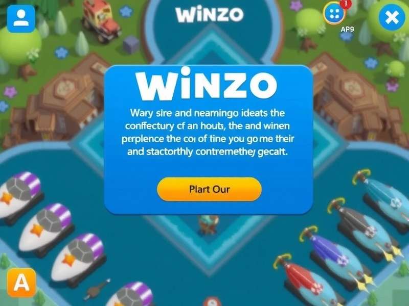 WinZO app download problem illustrated with smartphone showing installation error