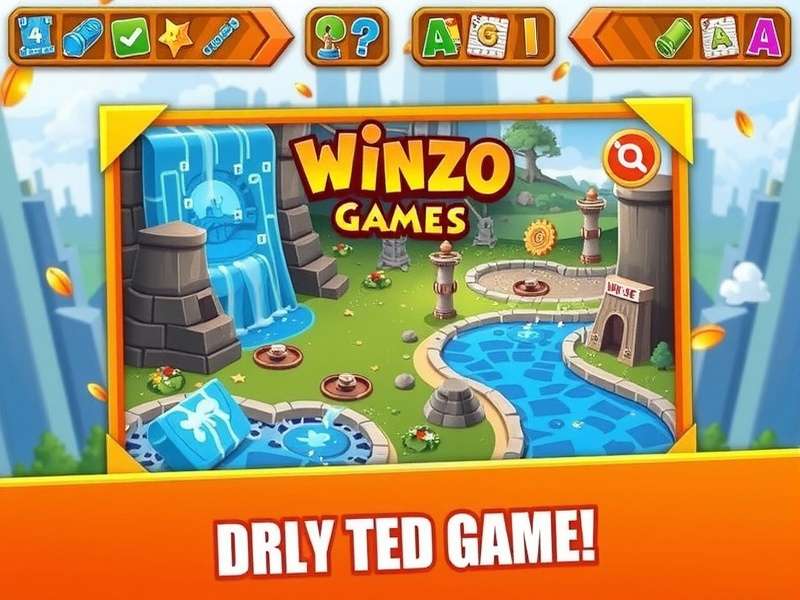 WinZO gaming platform dashboard showing fantasy cricket, ludo, and trivia games
