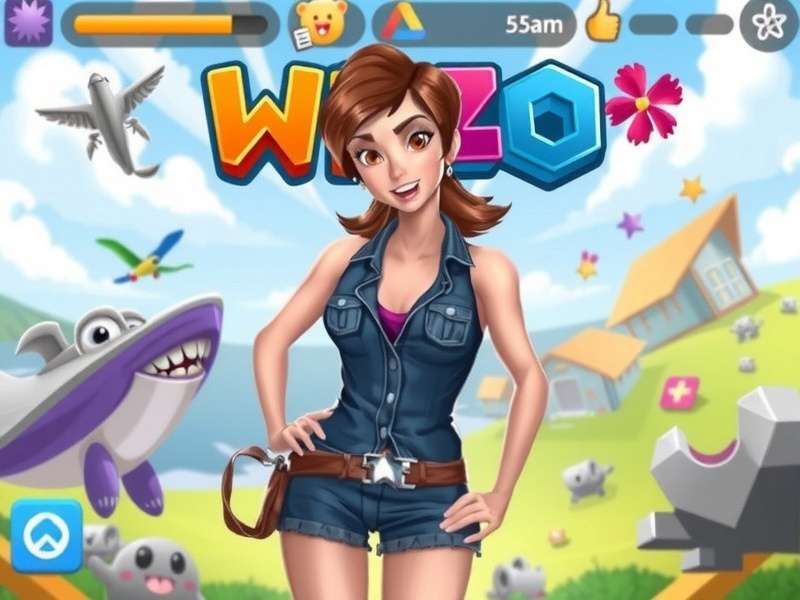 WinZO app download banner showing fantasy gaming interface with mobile phone and cricket theme