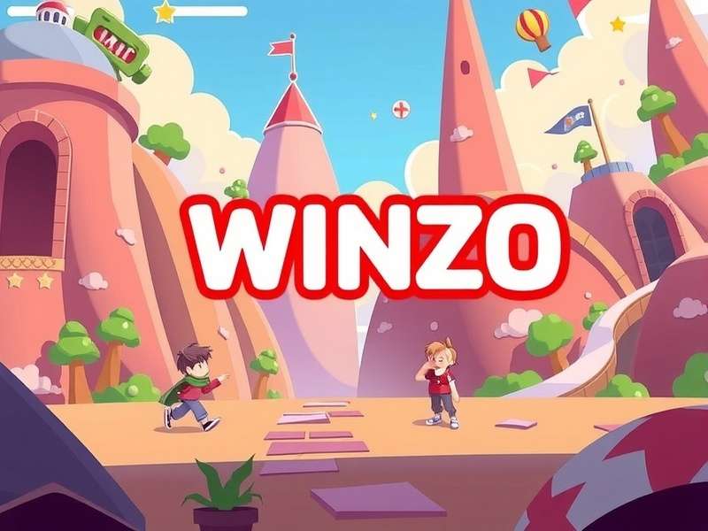 WinZO Apk banner showing fantasy gaming interface on mobile