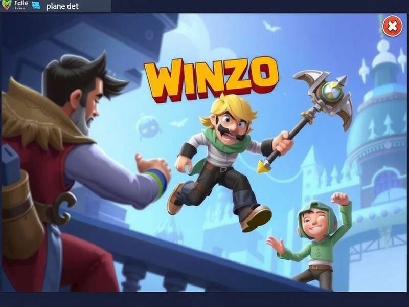 WinZO app download guide showing smartphone with WinZO game interface